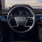 Car Styling Steering Wheel Center Logo Covers Trim Accessorie Fit  AUDI A6L Q7 Q3 Q5 A7 A5 A3 A4L A8L A8 Q5L Q8 A7 Q6 E-TRON SQ5