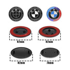 82mm 74mm car Front Hood Emblem rear boot trunk logo For BMW M G20 G32 G11 X3 X5 X4 X6 X7 G30 G12 F40 F30 X1 Accessories