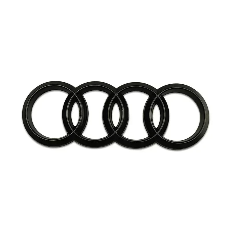 For Audi Alloy Car Steering Wheel Emblem Replaced Sticker A6 A6L A3 A4L A5 A7 A8L A1 Q6 Q7 Q8 TT S5 S7 S8 RS7 RS6 Side Decals