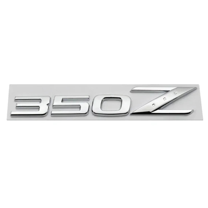Car Rear Trunk Emblem Badge Sticker Decals for Nissan Z Logo 350Z 370Z Fairlady Z3 Z34 Almera Sylphy Altima Sentra
