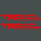 Suitable for Toyota Transit logo TRD OFFROAD modified sticker, personalized decorative body sticker waterproof latte