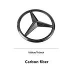 ABS Car Front Grille Badge Decal Cover Emblem for Mercedes Benz W204 W205 W210 W211 GLA GLK GLC GLE Interior Mouldings QBT-BENC