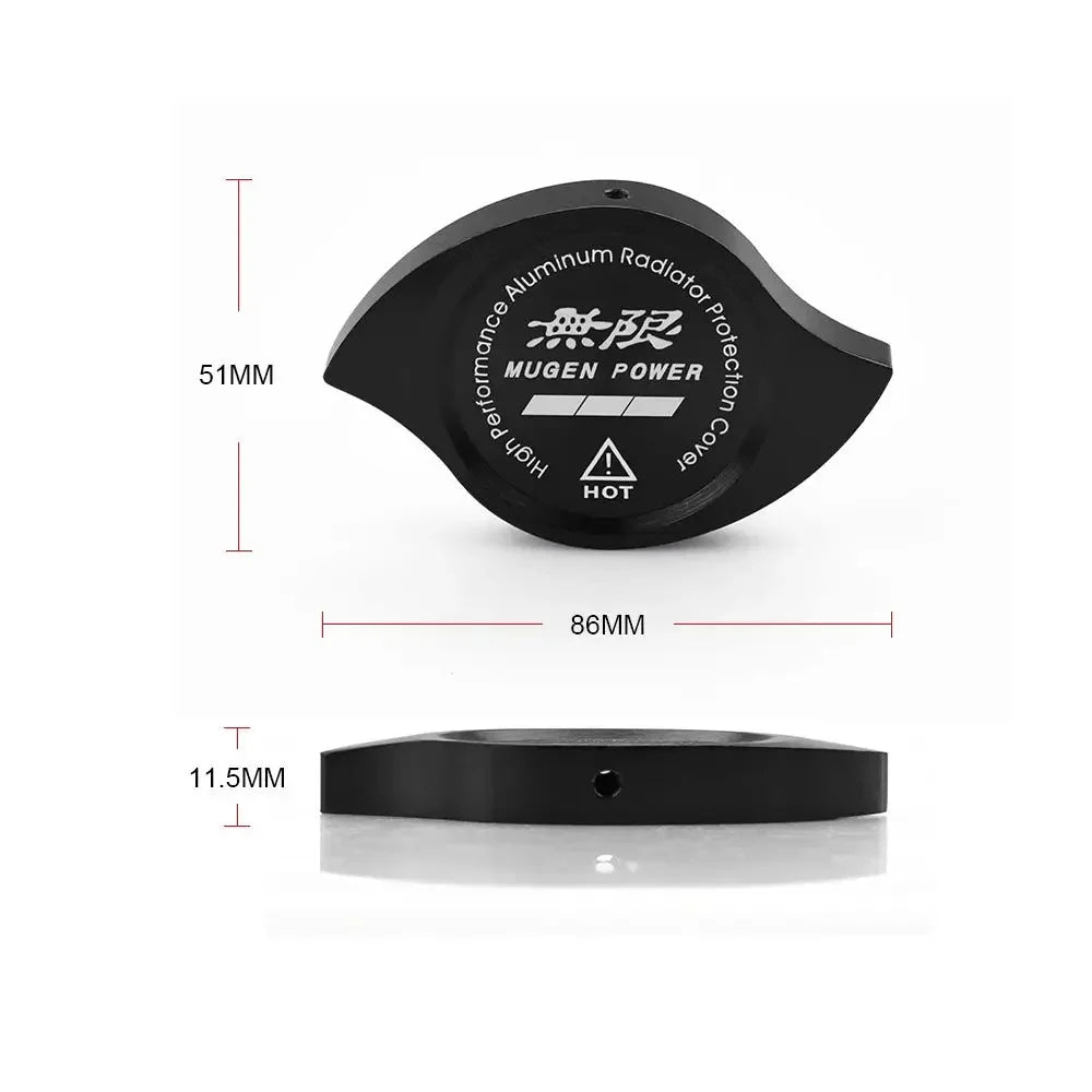 Aluminum Radiator Protection Cap Cover Fit for HONDA Accord Civic CR-V CR-Z CRX City Jazz Prelude