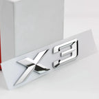 3D Xdrive 20d 30d 35d 40d 50d 20i 25i 30i Car Fender Emblem Trunk Badge Sticker For BMW  X1 X3 X4 X5 X6 X7 Logo Accessories