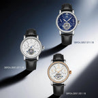 Shanghai Watch Skeletonized Flywheel Men's Mechanical Watch 42mm Automatic Watches Retrograde Calendar Sapphire Wristwatch S8924