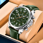 PAGANI DESIGN Watches 2026 New Strong Luminous Luxury Quartz Men Watch Fashion Leather Watch For Men Sapphire Glass Chronograph
