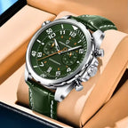 PAGANI DESIGN Watches 2026 New Strong Luminous Luxury Quartz Men Watch Fashion Leather Watch For Men Sapphire Glass Chronograph