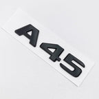 3D ABS Black A35 A45 A160 A180 A200 A250 Logo Letters 4MATIC Badge Car Rear Star Sticker AMG Emblem For Mercedes Benz