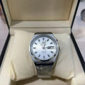 Orient Watch Mechanical Wristwatch Japanese Movement Stainless Steel Bracelet Folding Clasp with Luminescent