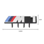 3D Car Front Grille M Badge Emblem Decoration Accessories For bAB-BMW M M1 M2 M3 M4 M5 M6 M7 E39 E87 E60 E46 E53 E90 F10 F20 F25