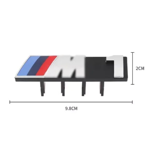 3D Car Front Grille M Badge Emblem Decoration Accessories For bAB-BMW M M1 M2 M3 M4 M5 M6 M7 E39 E87 E60 E46 E53 E90 F10 F20 F25