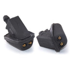 2pcs 1/2 Hole Car Front Windshield Washer Jet Nozzles Windscreen Wiper Sprayer For Ford Focus MK2 MK3 2005-2012 Fiesta 2001-2008