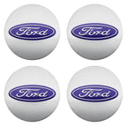 4pcs 56mm 60mm 54mm For Ford Ranger Focus Kuga Mustang Mondeo Fusion Esco Logo Car Wheel Center Hub Cap Rim Cover Emblem Sticker