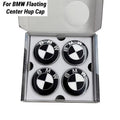 New 56mm 68mm Car Carbon 50th Anniversary Floating Wheel Center Caps For MINI BMW G11 G12 G30 G31 G32 G08 G05 F46 F49 F39 F90