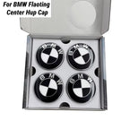 New 56mm 68mm Car Carbon 50th Anniversary Floating Wheel Center Caps For MINI BMW G11 G12 G30 G31 G32 G08 G05 F46 F49 F39 F90