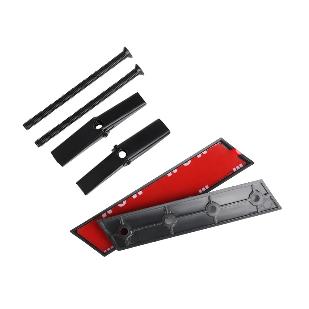 3D ABS For Audi RS6 RS4 RS3 RS5 RS8 RS7 Emblem Car Front Grille Badge Logo Decoration Stickers Exterior Modification Accessories