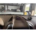 Car Stopwatch Panel Cover For Porsche Cayenne 958 chrono watch Interior Center Dashboard Clock Compass Modification Accessories
