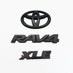 Overlays NEW 2019-2024 Suitable for Toyota Rav4 XLE XSE AWD Hybrid Matte Blackout Emblems Kits