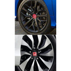 4pcs 56mm 60mm 65mm Car Wheel Center Covers Badge Sticker Stickers For Honda Civic XR-V HR-V Accord Odyssey CRV Insight Fit
