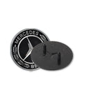 57mm Front Hood Emblem Cover Decor Refit Accessories Key Ring For Mercedes Benz W209 W210 W211 W212 W176 W203 W204 W205
