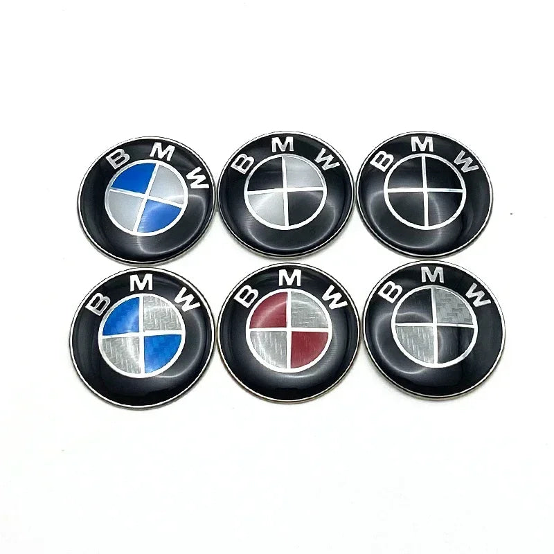 45mm Car Steering Wheel Badge Emblem Sticker Auto-Styling For BMW E36 E46 E53 E90 E60 E61 E93 E87 X1 X3 X5 X6 F30 F20 F10