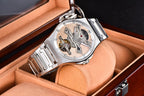 PAGANI DESIGN New 42MM Hollow Tourbillon Luxury Men Mechanical Watch Sapphire Glass Automatic Watches For Men Relojes hombres