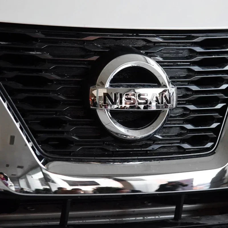 3D ABS New Emblem Car Front Rear Logo for Nissan Tiida Sentra Teana X Trail T30 T32 Almera Kicks Micra Qashqai J10 J11 Leaf Juke