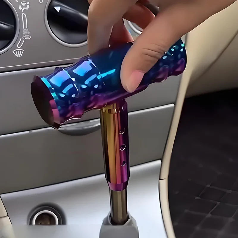 Gear Shift Knob Aluminum T Handle Shifter Car Knob Joystick Style Gear Stick Lever Shift Fit Most Automatic Manual Transmissions