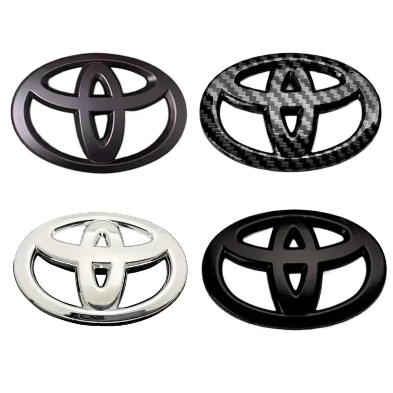 For Toyota RAV4 Camry Corolla Levin Yaris Reiz Vios Highlander CHR prius aygo hrv ABS Car front grille trunk suitcase Logo
