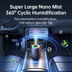 Mini humidificador de aire de 180ML, difusor de Aroma eléctrico USB, purificador de aceites esenciales, generador de niebla de aromaterapia, luces para coche, hogar y dormitorio
