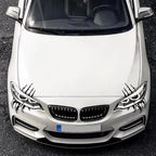 Universal Car Lamp Eyebrow Sharp Claw Stickers Headlight PVC Decals For Audi Alfa BMW Ford Honda Suzuki Auto Tuning Accessories