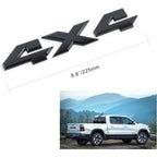 4X4 Emblem 8.8 Inch Badge for Dodge Ram 1500 2500 3500 Ford F150