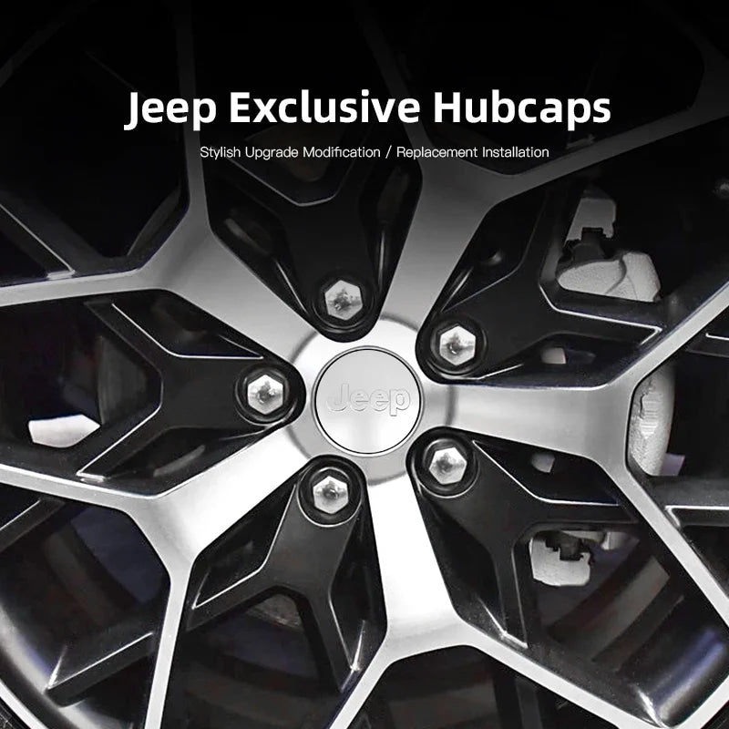 Car Tire Center Cap 63mm/55mm For Jeep Renegade Compass Grand Cherokee Wrangler jk Gladiator Patriot Liberty Commander Trailhawk
