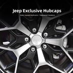 Car Tire Center Cap 63mm/55mm For Jeep Renegade Compass Grand Cherokee Wrangler jk Gladiator Patriot Liberty Commander Trailhawk