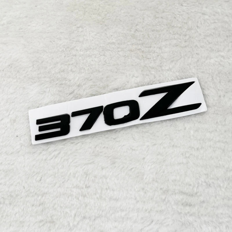 Car Rear Trunk Emblem Badge Sticker Decals for Nissan Z Logo 350Z 370Z Fairlady Z3 Z34 Almera Sylphy Altima Sentra