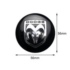 56MM Car Wheel Center Cover Sticker Hub Cap Accessories For Dodge Durango Caliber Dakota Neon SRT SXT Nitro Avenger Dart Viper