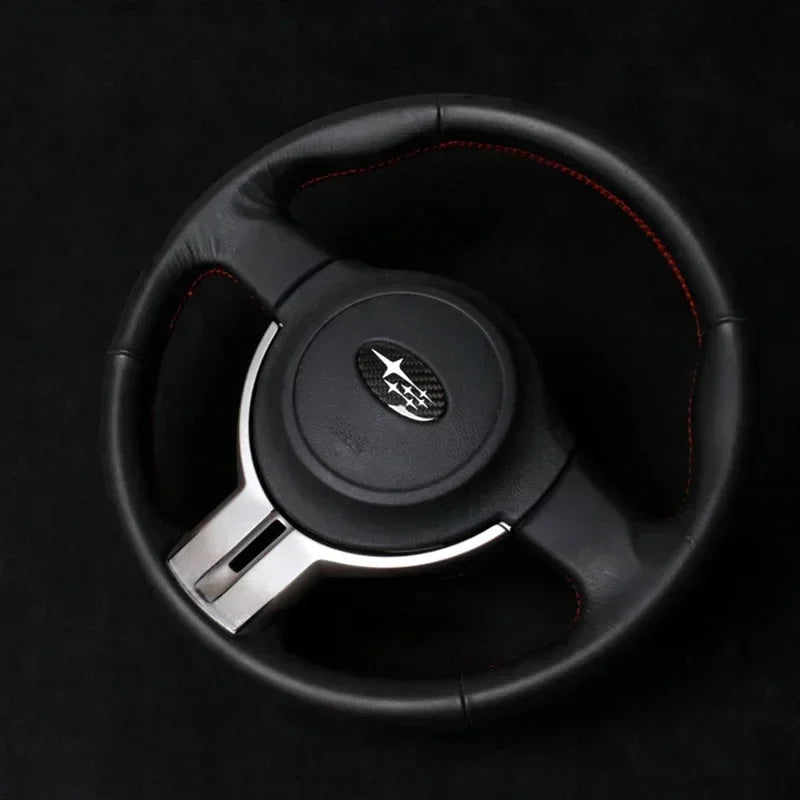 2025 New Car Steering Wheel Center Emblem Badge Sticker for Subaru Subaru Outback Legacy Impreza Forester XV Tribeca STI WRX BRZ
