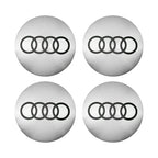 4Pc 56mm Car Wheel Center Hub Cap Rim Cover Emblem Stickers For Audi sline Rs A4 B7 B8 B9 A3 8P 8L 8V A5 A6 C6 C5 C7 A1 A7 A8 Q2