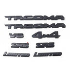 8pcs car logo ABS covering Tacoma V6 SR5 Trunk Car Door Tailgate For Toyota Tacoma covered vehicle label 4X4 limtrd accessories