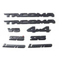 8pcs car logo ABS covering Tacoma V6 SR5 Trunk Car Door Tailgate For Toyota Tacoma covered vehicle label 4X4 limtrd accessories