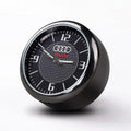 1pc Car Mini Clock Quartz Clock  Night For Audi  Sline A3 A4 A5 A6 A6L A7 A8 Q3 Q5 Q7 S3 S4 S5 RS3 Sticker