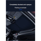 Car Windshield Sun Shade Window Shade Front Sunshade Protect For BMW X1 X2 X3 X4 X5 X6 X7 GT E53 E70 E71 F25 E84 M Sticker