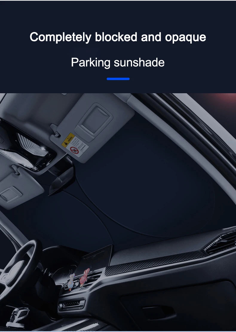Car Windshield Sun Shade Window Shade Front Sunshade Protect For BMW X1 X2 X3 X4 X5 X6 X7 GT E53 E70 E71 F25 E84 M Sticker