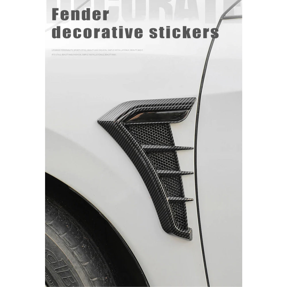 Car Emblem Side Leafboard Sticker Flank Fender Modified Fit For Bmw M Performance X1 X3 X4 X5 E87 F20 E36 E46 E90 E39 F10 X6 F16