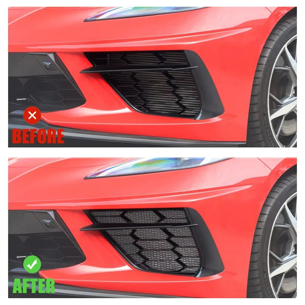 The Radiator Guard Is Suitable For C8 CORVETTE OEM Style Grille Automotive Accessories