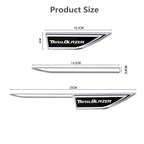 Car Side Doors Blade Car Body Protective Sticker Accessory For Chevrolet Trax Cruze Equinox Camaro Tahoe Traverse Trailblazer