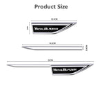 Car Side Doors Blade Car Body Protective Sticker Accessory For Chevrolet Trax Cruze Equinox Camaro Tahoe Traverse Trailblazer