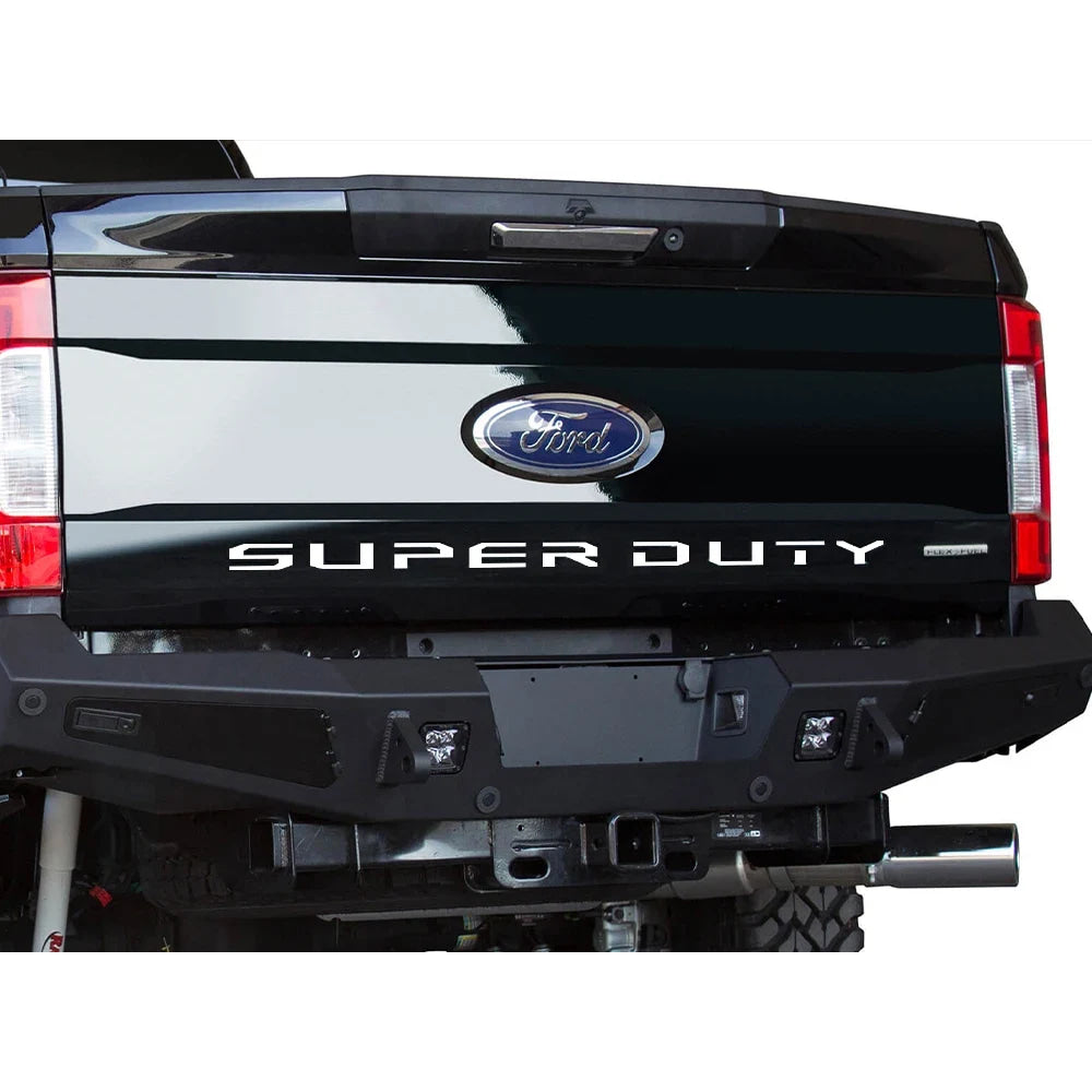Pickup Tail Box Labeling Sticker For Ford Super Duty F250 F350 2017 2018 2019 Modification Truck Tailgate Insert Indent Decal