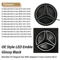 1pcs For Mercedes Benz B/C/E/S W176 W246 W205 W212 W207 W217  W166 X166 X156 X204 Front Grille Emblem Star Badge