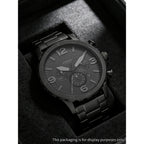 FOSSIL Men's Watch Original JR1401 Black Stainless Steel Chronograph Luxury Sport Quartz Wristwatch Relogio Masculino Reloj Homb